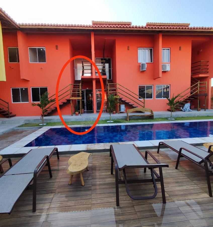 Casa Na Praia Com Piscina ลุยส์กอร์เรยา ภายนอก รูปภาพ