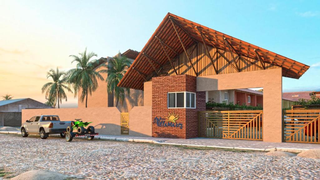 Casa Na Praia Com Piscina ลุยส์กอร์เรยา ภายนอก รูปภาพ